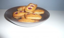 Financiers aux framboises