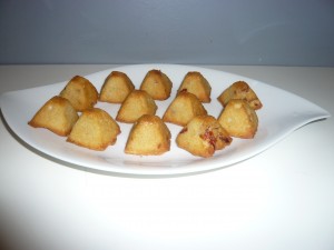 Financiers au parmesan