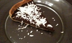 Tarte fondante au chocolat