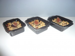 Crumble aux figues