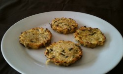 Galettes aux courgettes et au cumin