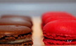 Macarons à la framboise