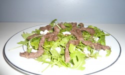 Salade de bœuf et roquette