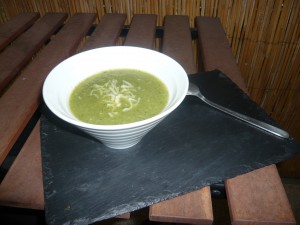 Soupe de courgettes