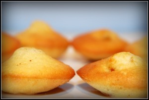 Mini Madeleines à la confiture