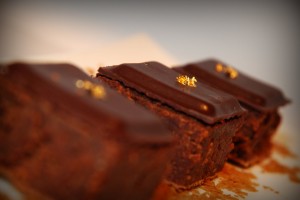 Carré fondant chocolat marron